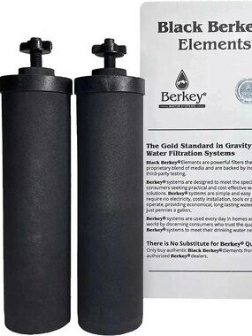 Berkey Authentic Black BB9-2 Water replacement Filters For Berkey Water System